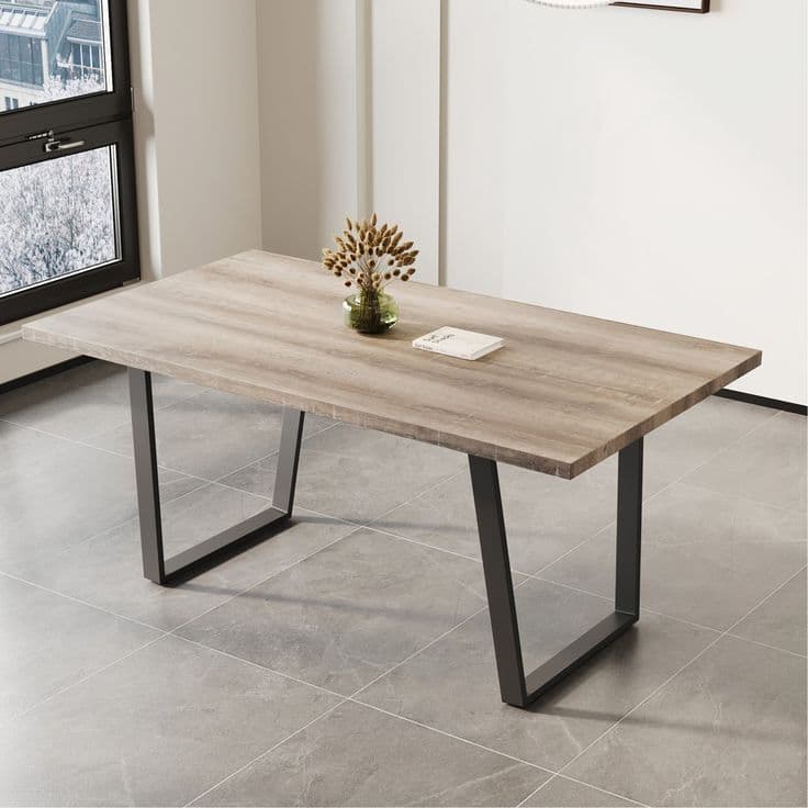 Table à manger en bois massif